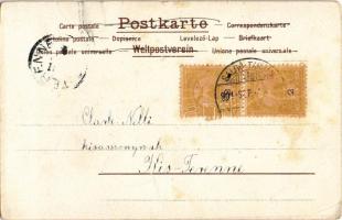 1901 Clown cat. litho (EK)