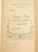 1898-1912 Somogyi Károly katonatiszt (hadnagy, főhadnagy, majd a m. kir. kolozsvári 21. honvéd gyalo...
