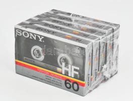 Sony 5 db 90 perces magnókazetta, bontatlan