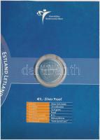 Hollandia 2004. 5E Ag "Beatrix" karton dísztokban, tájékoztatóval T:PP
Netherlands 2004. ...