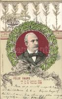 Felix Faure French President Litho