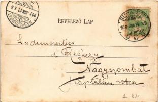 1907 Budapest V. Markó utca, M. kir. állami főgimnázium (fl)