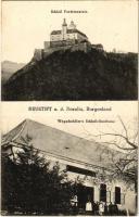 Újtelek, Neustift an der Rosalia; Schloß Forchtenstein, Wegscheidler's Schloß-Gasthaus / Fraknó vára, Wegscheidler kastély vendéglője / castle, inn (EK)