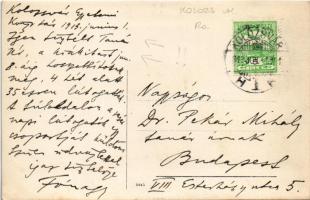 1913 Kolozsvár, Cluj; Egyetemi könyvtár, kiállítás látogatói / university library, visitors at the e...