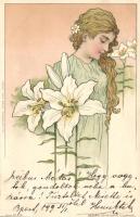 1899 Art-Nouveau Szénásy és Reimann  Litho