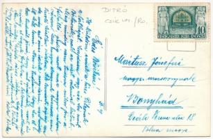 Ditró, Gyergyóditró, Ditrau; látkép, templom / general view, church. photo