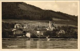 Engelhartszell, general view, monastery. Echte Photographie JPL 4259.