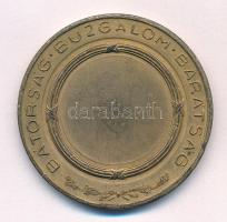 ~1910-1920. "Magyar Testgyakorlók Köre - MTK / Bátorság, Buzgalom, Barátság" aranyozott br...