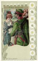 Art-Nouveau s: Schubert Litho