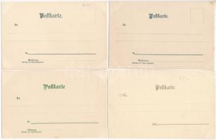 Lovaskocsik, lovasszánok 7 db hosszúcímzéses litho lap