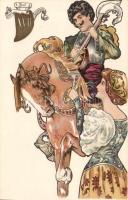 Wine, song, love series XVII Litho