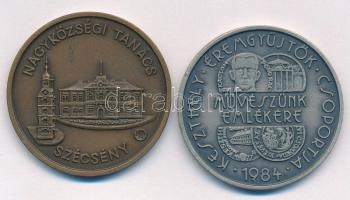 Fritz Mihály (1947-) 1983. "A Művelődési Központért / Nagyközségi Tanács - Szécsény" kétol...