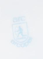 Arcopal francia tejüveg tál garnitúra: 6 nagytányér, 6 mélytányér, 6 süteményes tányér. Jelzett, kop...