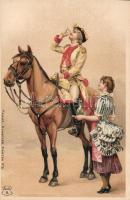 Thirsty soldier Litho