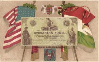 Kossuth-banknotes s: K. Sávely D. Litho