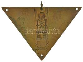 1933. "GYAMC Dr. Szelnár Csillagtúra 1933" a Győri Automobil Club nagyméretű bronz járműje...