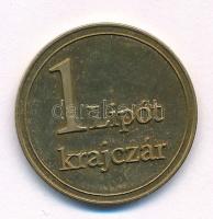 2005. 1 Lipót krajczár / A budafoki Szent Lipót Templomért 2003-2005 Cu zseton (23mm) T:AU ujjlenyomat