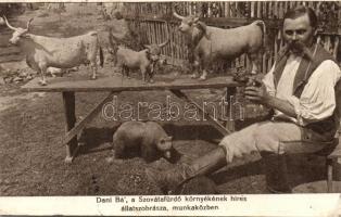 Uncle Dani, the famous animal scupltor from Szovátafürdő (EB)