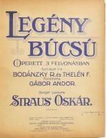 cca 1905-1915 Kotta-kolligátum, össz. 14 mű (operettek): A víg özvegy; Cigányszerelem; Luxemburg gró...