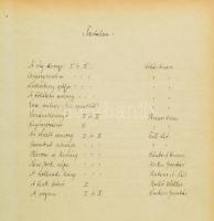 cca 1905-1915 Kotta-kolligátum, össz. 14 mű (operettek): A víg özvegy; Cigányszerelem; Luxemburg gró...