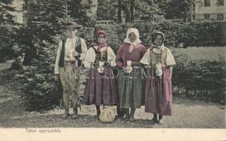Strawberry-pickers in the Tatra