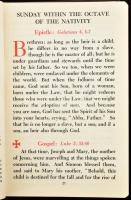 The Epistles and Gospels for Sundays and Holidays. hn., 1941., W. H. Sadlier Inc. Angol nyelven. Kia...