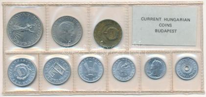 1979. 2f-10Ft (9xklf) érmés forgalmi sor fóliatokban T:UNC patina Adamo FO12