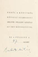 Babits Mihály kisebb műfordításai. Babits Mihály összegyűjtött munkái IX. [Bp.,1939],Athenaeum, 4+38...