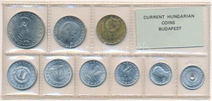 1982. 2f-20Ft (10xklf) érmés forgalmi sor fóliatokban T:UNC Adamo FO15