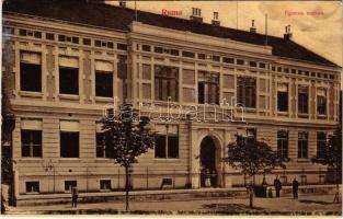 1906 Árpatarló, Ruma; Szerb iskola. E. Wessel 700. (W.L. ?) / Serbian school (ázott sarok / wet corner)