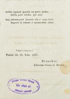Ovidius Naso', P[ublius]: - - Pontusi levelei, Íbise, Diofa keserve, és Ortza orvossága. Ugyana...
