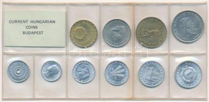 1983. 2f-20Ft (10xklf) érmés forgalmi sor fóliatokban T:UNC Adamo FO16