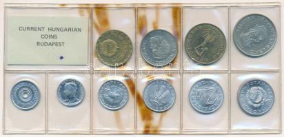 1984. 2f-20Ft (10xklf) érmés forgalmi sor fóliatokban T:UNC foltos tok Adamo FO17
