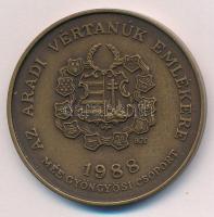 Bognár György (1944-) 1988. "Knézich Károly 1808-1849 / Az Aradi Vértanúk emlékére - MÉE Gyöngy...