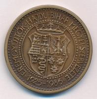 Tóth Sándor (1933-2019) 1986. "János Zsigmond / MÉE Hajdú-Bihar Megyei szervezete" bronz e...