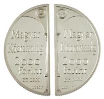 2000. 2000Ft Ag "Lorántffy Zsuzsanna / Sárospatak" (2xklf) kapszulában T:AU (PP) Adamo EM1...