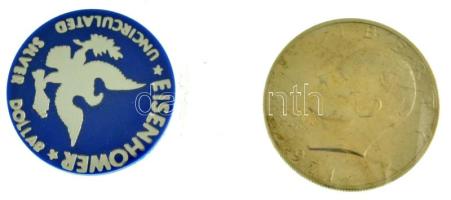 Amerikai Egyesült Államok 1971S 1$ Ag "Eisenhower" tanúsítvánnyal T:UNC patina
USA 1971S ...