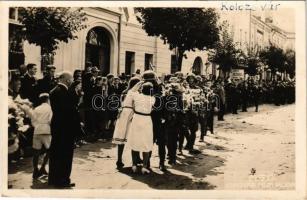 1940 Kolozsvár, Cluj; bevonulás / entry of the Hungarian troops + 1940 Kolozsvár visszatért So. Stpl