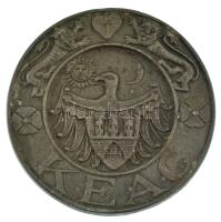 Konkoly Sugár József (1887-) ~1910. "KEAC - Kolozsvári Egyetemi Atlétikai Club" fém díjére...