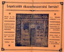 Somogyvármegye Almanachja 1911. Hatodik évfolyam. Kaposvár, 1911., Részvénynyomda, 4+284+XLIII (hird...
