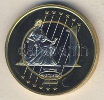 Vatikán 2007. 1&#8364; "XVI.Benedek pápa" próbaveret T:BU