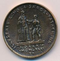 Borsos Miklós (1906-1990) 1981. "II. Rákóczi Ferenc / Illustris Schola Sáros-Patachina" ké...