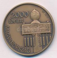 2015. 2000Ft Cu-Zn "Mohácsi nemzeti emlékhely - 1526" kapszulában T:BU Adamo EM300