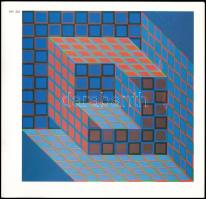 Vasarely múzeum - Szépművészeti Múzeum Budapest 1987. Zichy kastély. (24) p. Kiadói papírborítóval V...