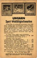 Ungarn Sport-Wohltätigkeitsmarken. Amtlicher Postsonderflug!!! Ostern 1925 / Magyar sport jótékonysági bélyegek árakkal / Hungarian sport charity stamps with prices + 1925 Szeged Bélyegkiállítás So. Stpl (EK)