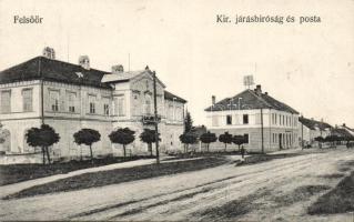 Felsőőr court and post office