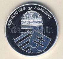 DN "Nemzetünk nagyjai-Mátyás király" Ag emlékérem 10,37g T:PP Tanúsítvánnyal!