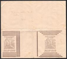 1940 ,,Salgó" Likőr és Rumgyár, Salgótarján Üzleti Levél, valamint befizetésre szolgáló kitölte...