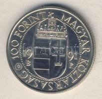 1991. 100Ft "II.János Pál pápa látogatása" T:BU