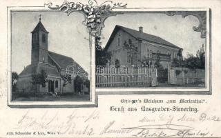 Vienna Kasgraben-Sievering wine bar to Marienthal (EB)